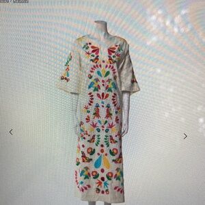 Embroidered Frances Valentine Maxi Dress